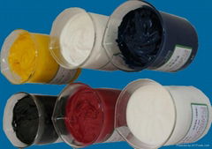 white paste for machine printing