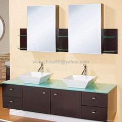 moden solid wood bathroom vanity 