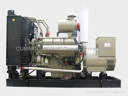 CUMMINS 200kw Diesel Generator Set for landuse