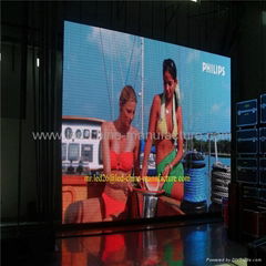 smd3535 P8.928 indoor&outdoor rental led curtain display