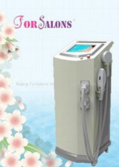 Multi-function:808 diode laser Plus IPL machine