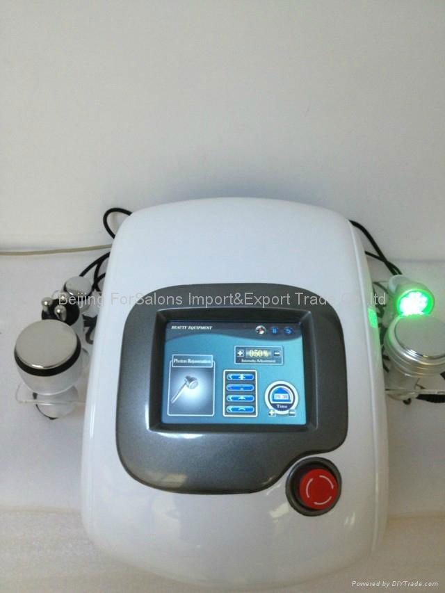 Tripollar&monopolar RF ultrasonic cavitation System 4