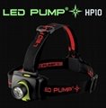 160 lumens rechargeable headlamp with
