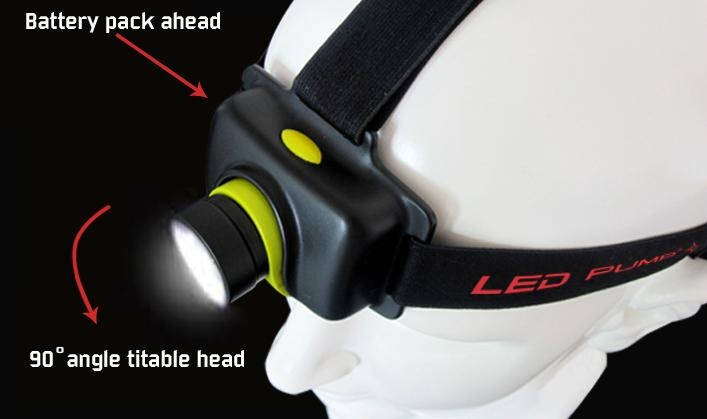 160 lumens rechargeable headlamp with CREE XPE-R3 LED and1×13450 lithium battery 3