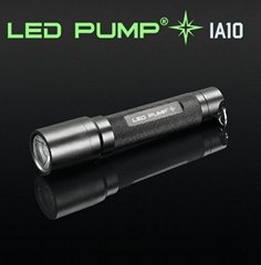 100 lumens CREE LED aluminum torch/flashlight with 1 AA battery
