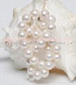 High grade large freshwater pearl necklace 2