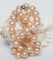 11-12mm AAA freshwater pearl necklace 2