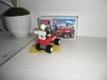 MIC 54块益智LOGO积木消防车801 5岁以上儿童玩具 4