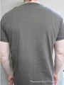 100% cotton men's shlort sleeve T-shirt 2