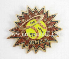 Baseball lapel pins