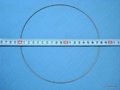 Replacement diamond ring saw blade for cutting stained glass 