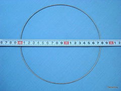 Replacement diamond ring saw blade for cutting stained glass 