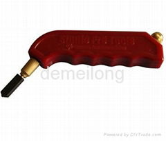 Pistol grip oil glass cutter