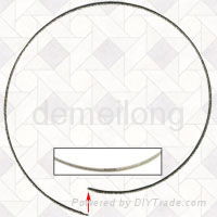 Replacement diamond ring saw blade for cutting stained glass  3