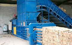 cardboard baling machine