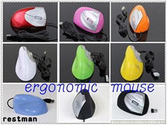 Ergonomic Vertical Wired Mouse