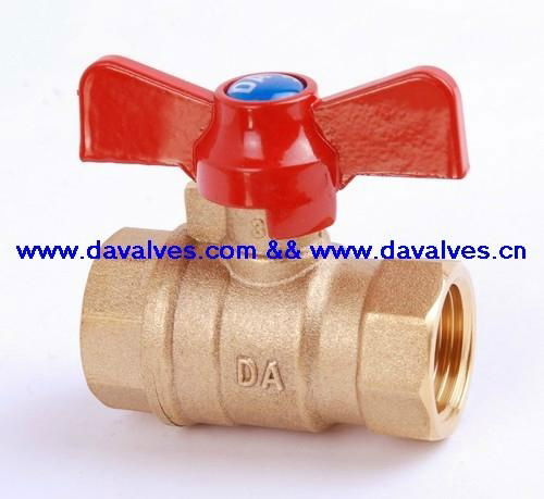 two piece full port brass ball valve for water 5