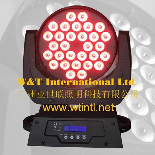 LED moving head 30x10W RGBW quad-color