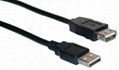 USB A Male Female Extension Cable