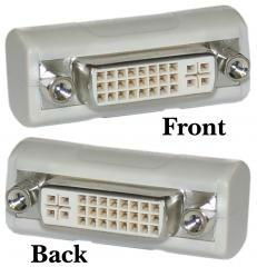 DVI-I Female to Female Gender Changer Coupler