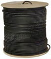 RG59 Siamese Solid Coaxial Cable + 18AWG