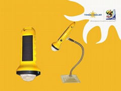 Solar Flashlight Lamp 