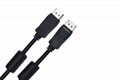 two magnets with flat hdmi cable
