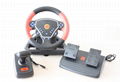 For PS2 USB Racing Steer Wheel Game Controller 1