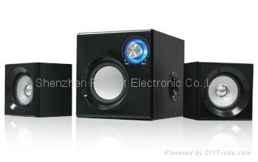 Factory 2.1 computer speaker Manufactory 2.1 multimedia speaker supplier