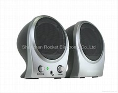 2.0 computer speaker manufactory portable speaker exporter