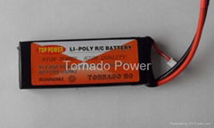 4500mah 2S2P 7.4V 45C high dischage lipo battery/R/C radio control car and boat 