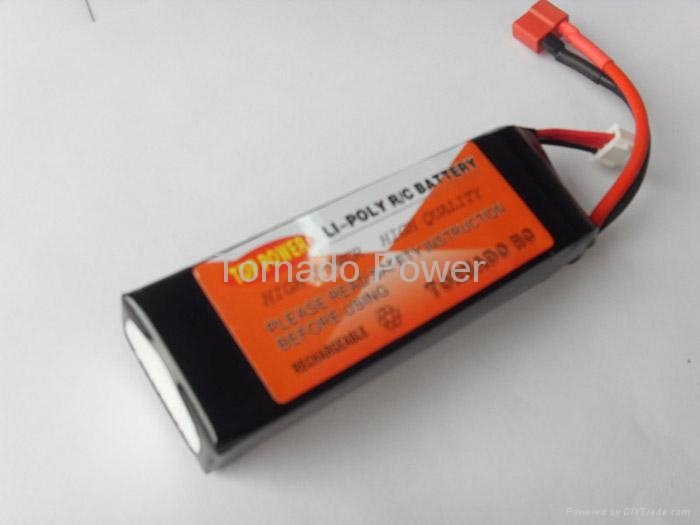2200mah 6S1P 22.2V 30C lipo battery/high dischage R/C radio control helicopter a