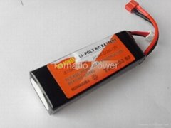 5000mah 6S1P 22.2V 50C lipo battery/ high dischage R/C radio control helicopter 