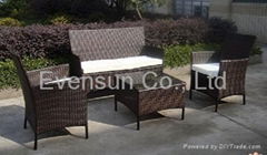 rattan sofa set