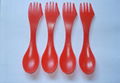 spork plastic spoon 3