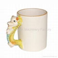 coated animal handle mug animal shaped mugs 5