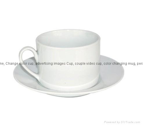 White Coating Mug heat press coffee mug photo advertising images Cup