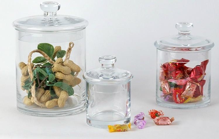 Glass Candy Jar