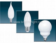 Globe/candle CFLs,Globe/candle lamps/bulbs/energy saving