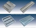 T5 or T8 flourescent louver recessed  Grille luminaire 