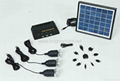 4W water proof solar home power system 1