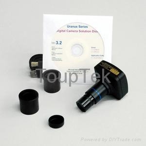 UCMOS01300KPA USB Microscope Camera w/ Eyepiece Adaptor