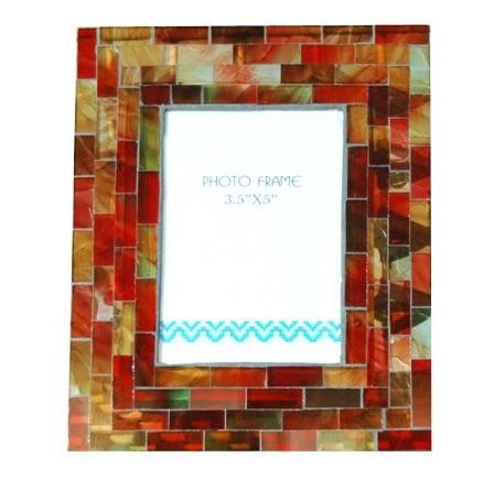 Colorful Mosaic Glass Picture Frames 2