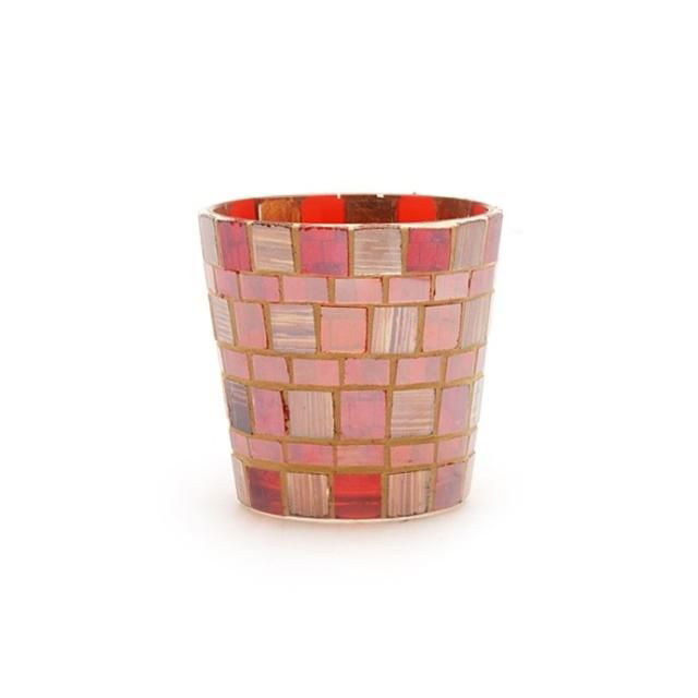 Glass Mosaic Tea light Candle Holders 3