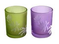 Frosted Votive Candle Holders