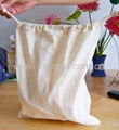 Cotton drawstring bags eco friendly shopping bag