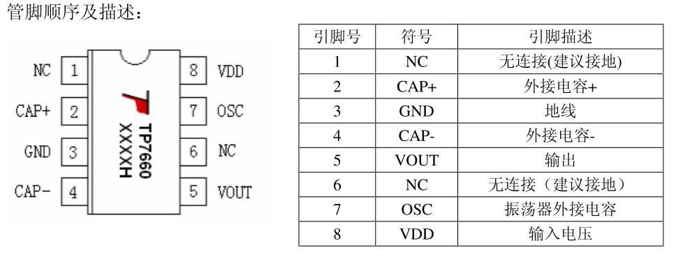 南京拓微 TP7660 电压反转器 2