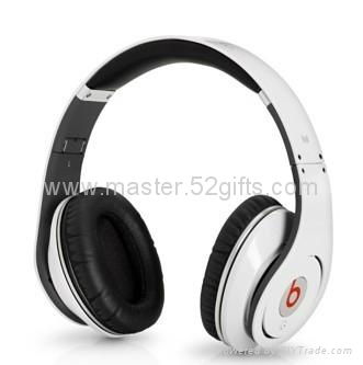 10pcs/lot Studio Headphones White wholesale/retail 3