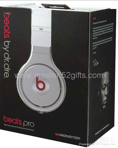  Pro Headphones Professional DJ Headset Black/White with Factory Sealed Box drop 4