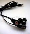 new version metal material in-earphone earphone control talkwith MIC without box